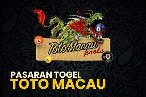 Legalitas Toto Macau